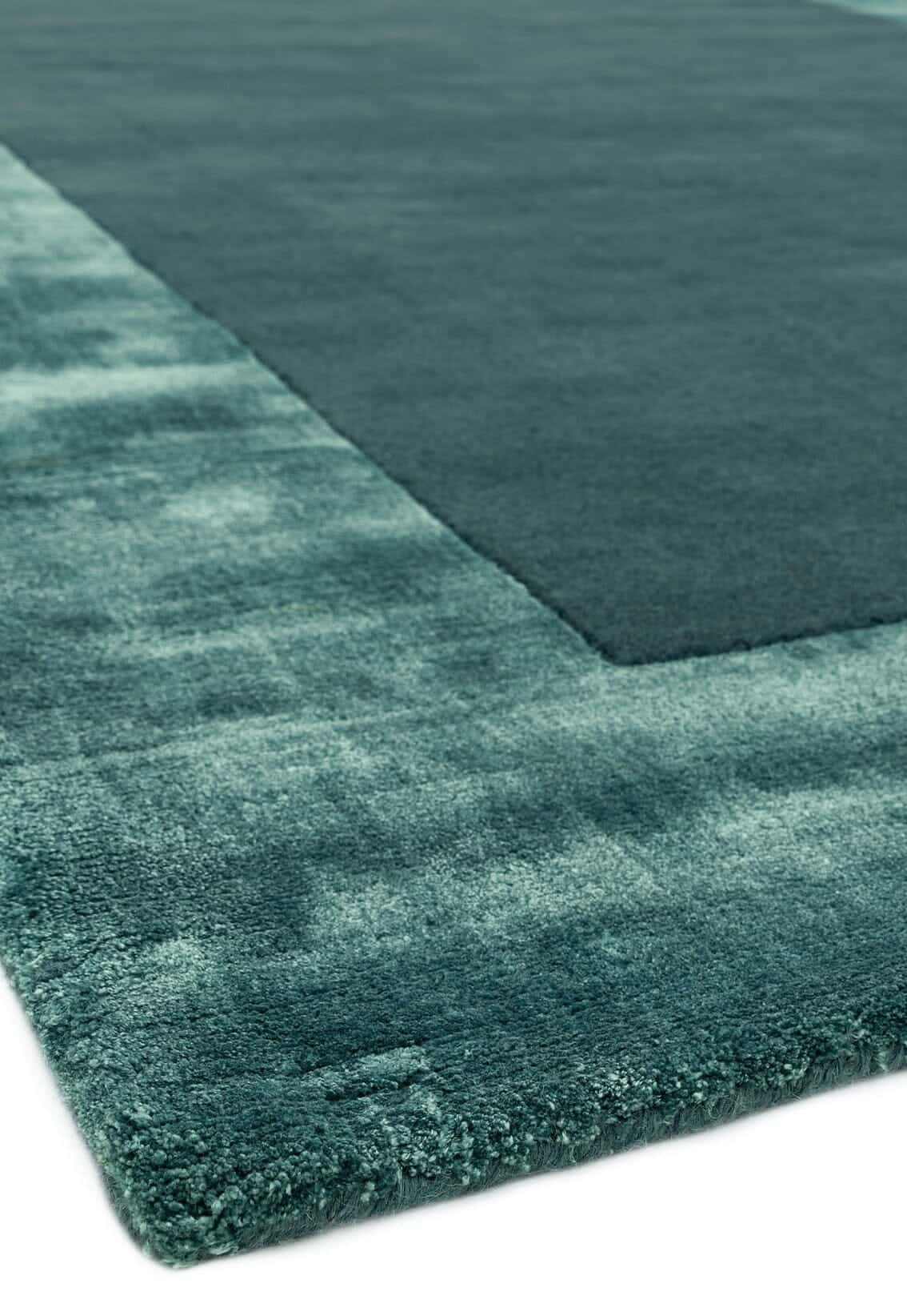 Alfombra de viscosa y lana mod. ASCOT