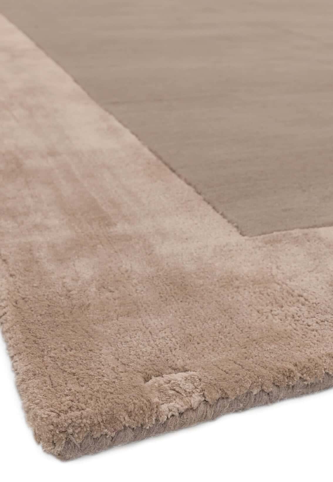 Alfombra de viscosa y lana mod. ASCOT