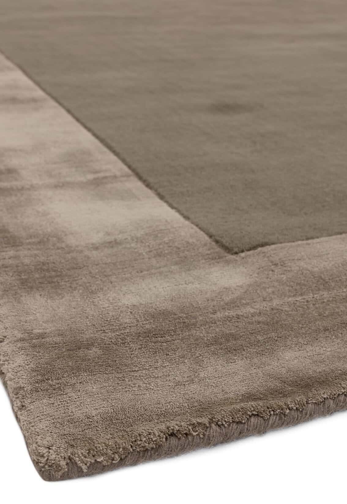 Alfombra de viscosa y lana mod. ASCOT