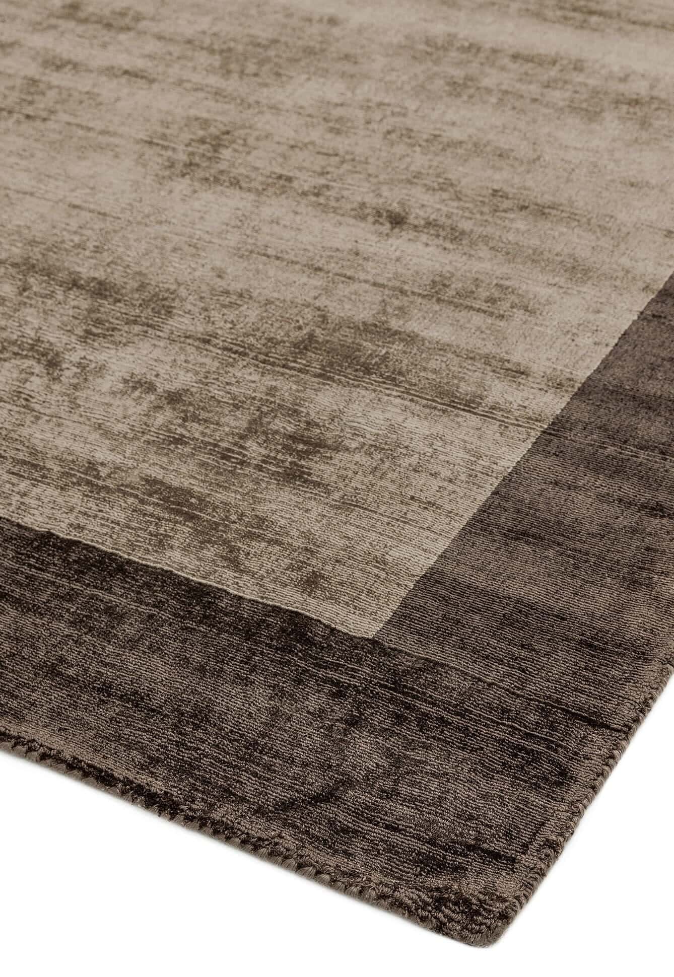 Alfombra de viscosa mod. BLADE BORDER