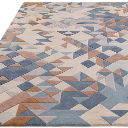 Alfombra de lana y viscosa mod. ENIGMA