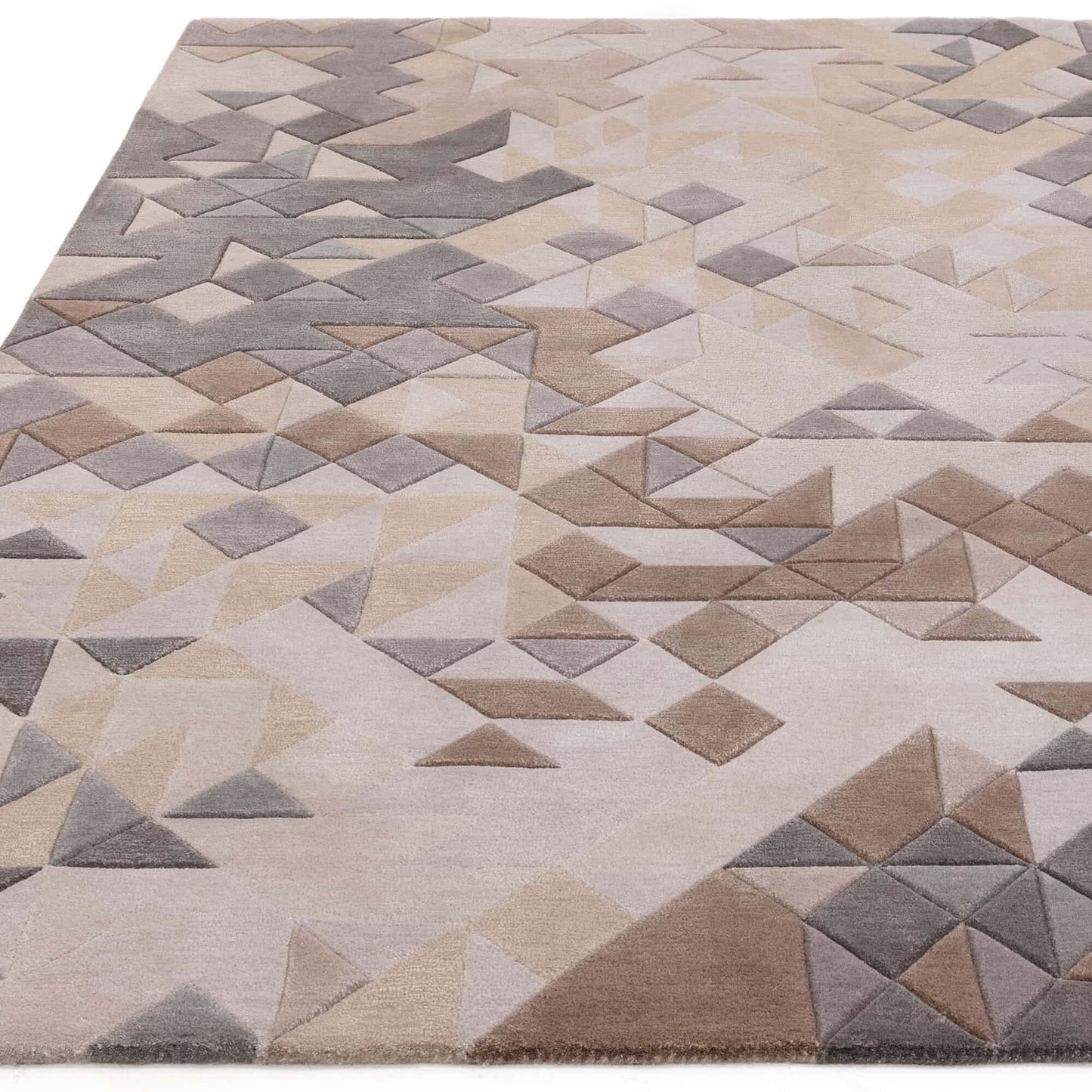 Alfombra de lana y viscosa mod. ENIGMA