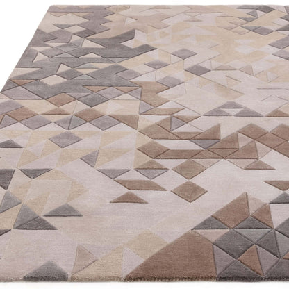 Alfombra de lana y viscosa mod. ENIGMA