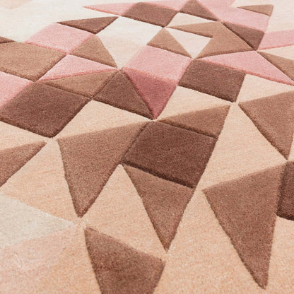 Alfombra de lana y viscosa mod. ENIGMA
