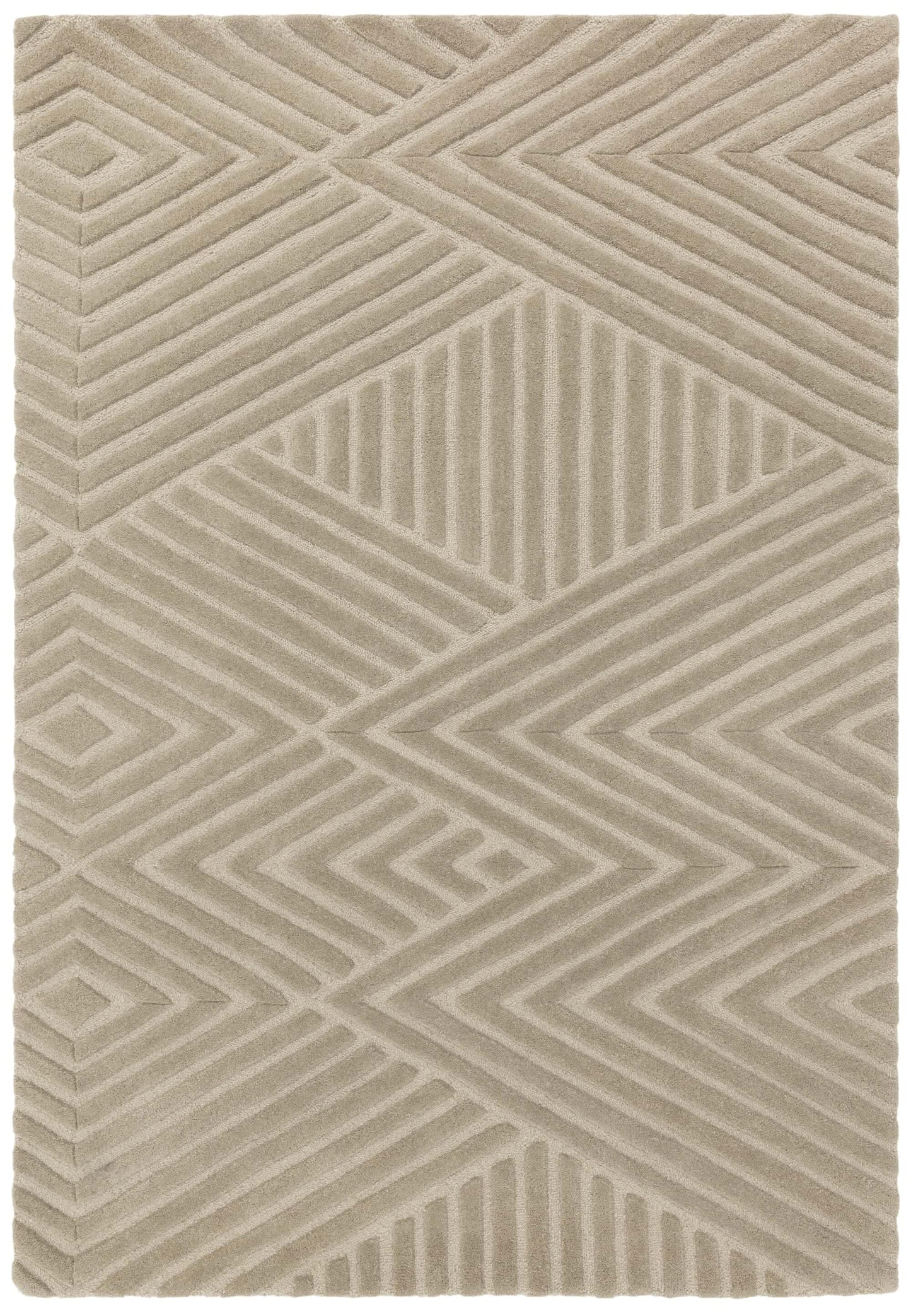 Alfombra de lana mod. HAGUE/NATURAL