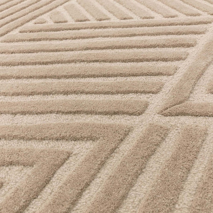 Alfombra de lana mod. HAGUE/NATURAL