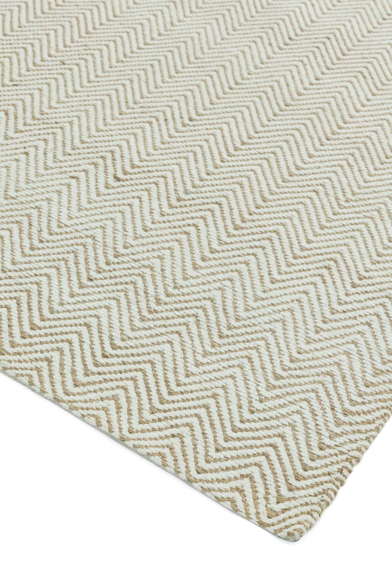 Alfombra de yute y algodón mod. IVES