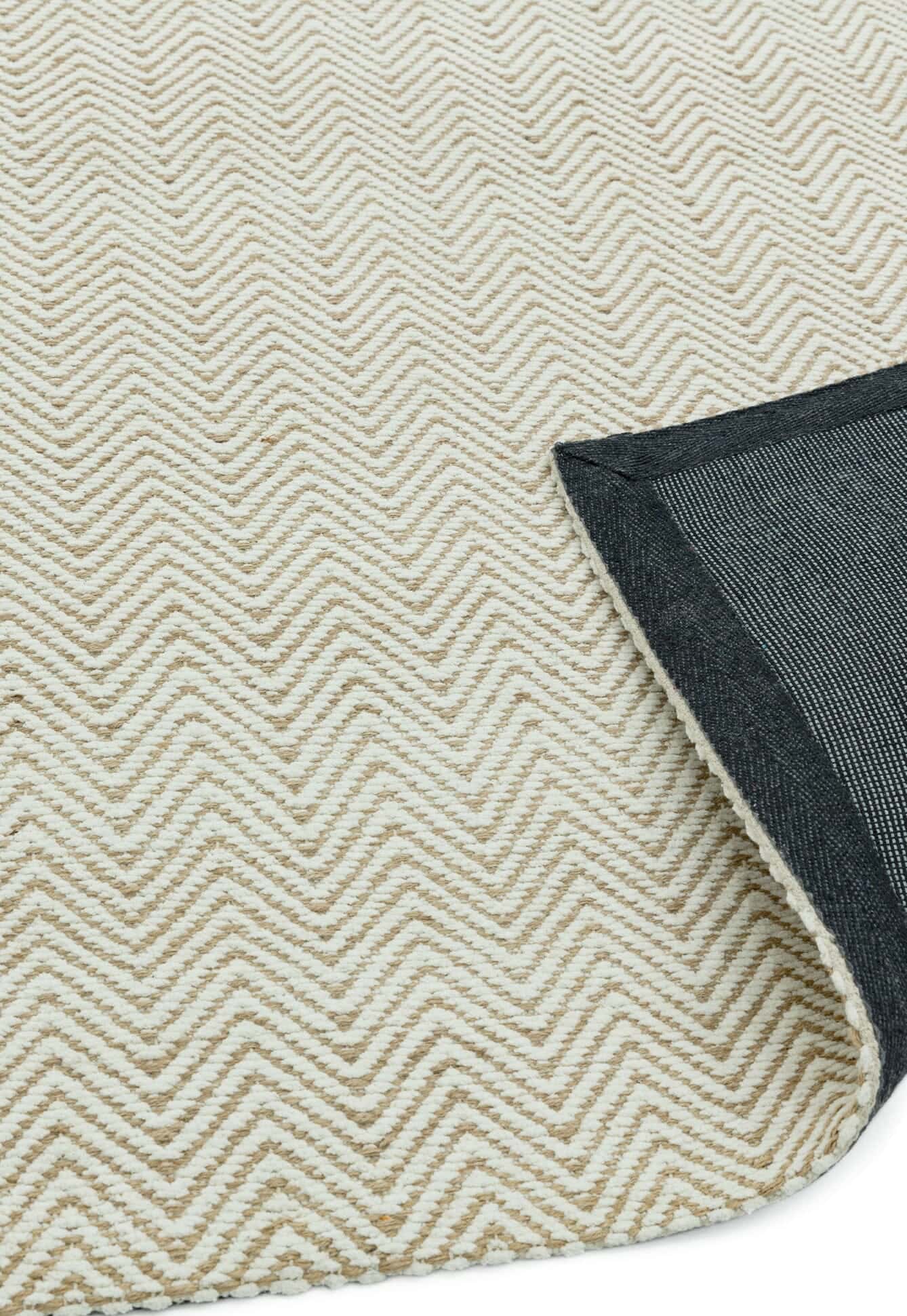 Alfombra de yute y algodón mod. IVES