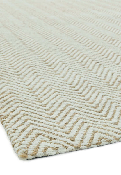 Alfombra de yute y algodón mod. IVES
