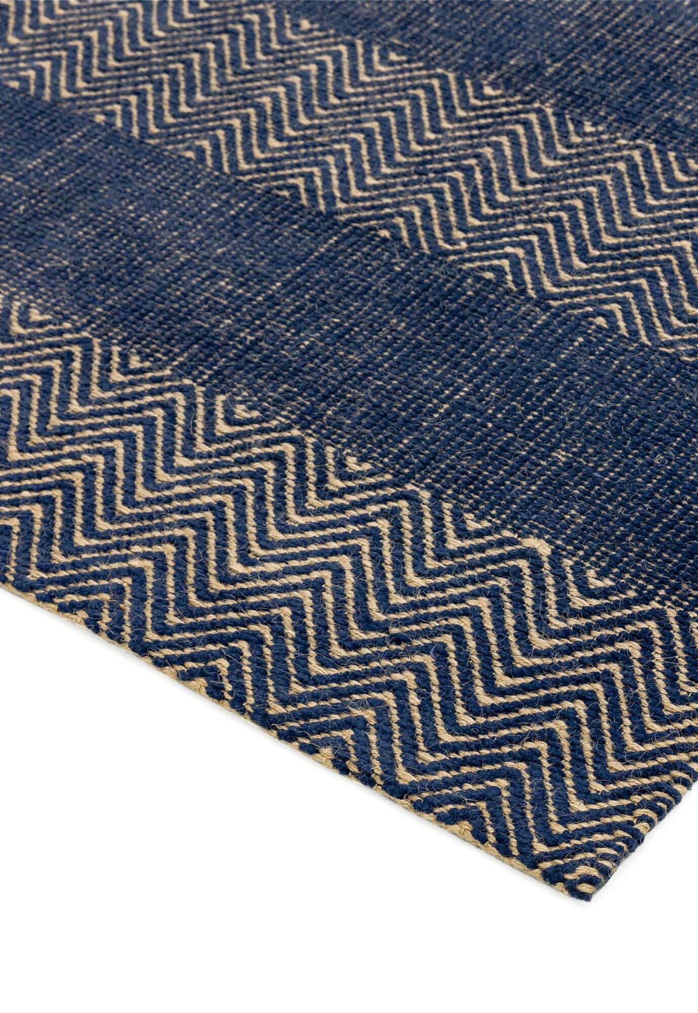 Alfombra de yute y algodón mod. IVES