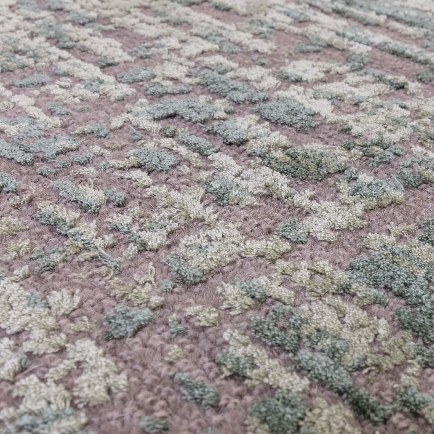 Alfombra de lana y viscosa mod. TORINO