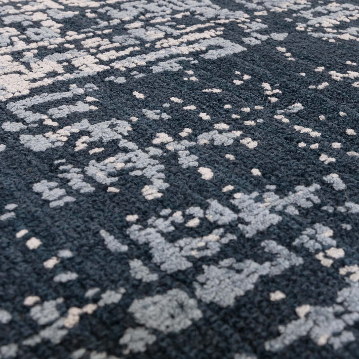 Alfombra de lana y viscosa mod. TORINO